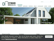 Tablet Screenshot of ottmann-immobilien.de